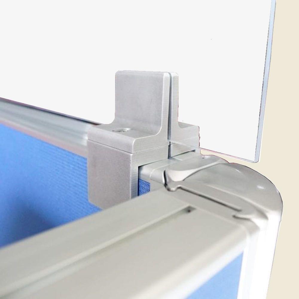 1/4 Thick Clear Cubicle/Desk Divider Acrylic Sneeze Guard With