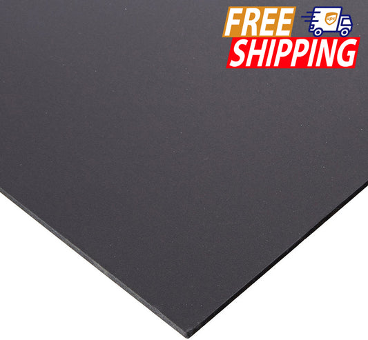 PVC Foam Board - Black - 1 inch thick